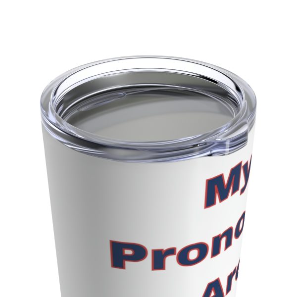 My Pronouns are USA Tumbler 20 oz - Image 6